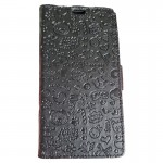 Nokia 6 mobilcover med mønster Sort